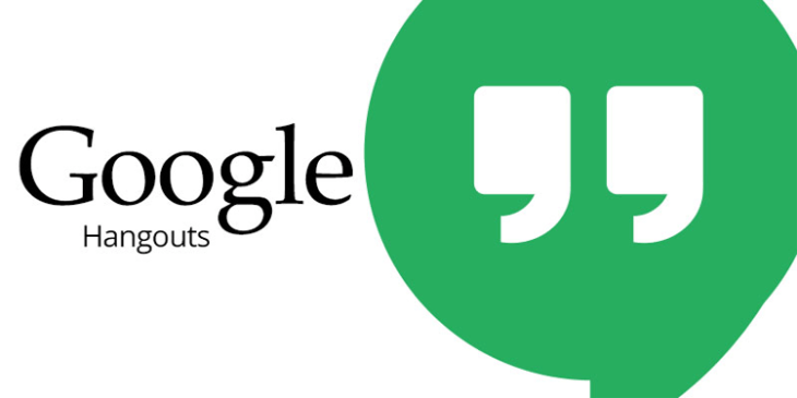 virtual meeting with Google Hangouts